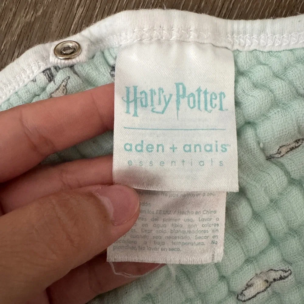 Aden + Anais Harry Potter Burp Cloth Bibs Kids OS Multi Muslin Cotton 4 Pack